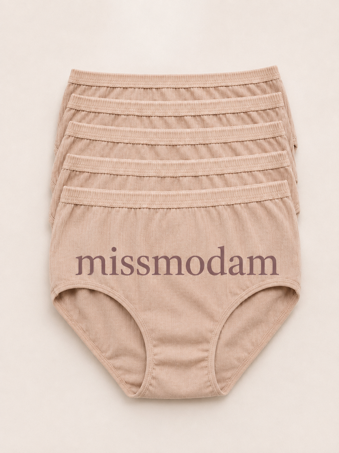 Missmodam %100 Doğal Bambu Antibakteriyel Kumaş Külot