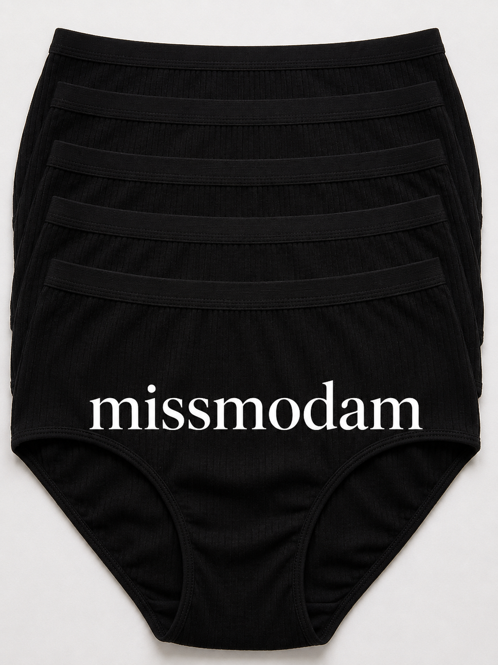 Missmodam %100 Doğal Bambu Antibakteriyel Kumaş Külot