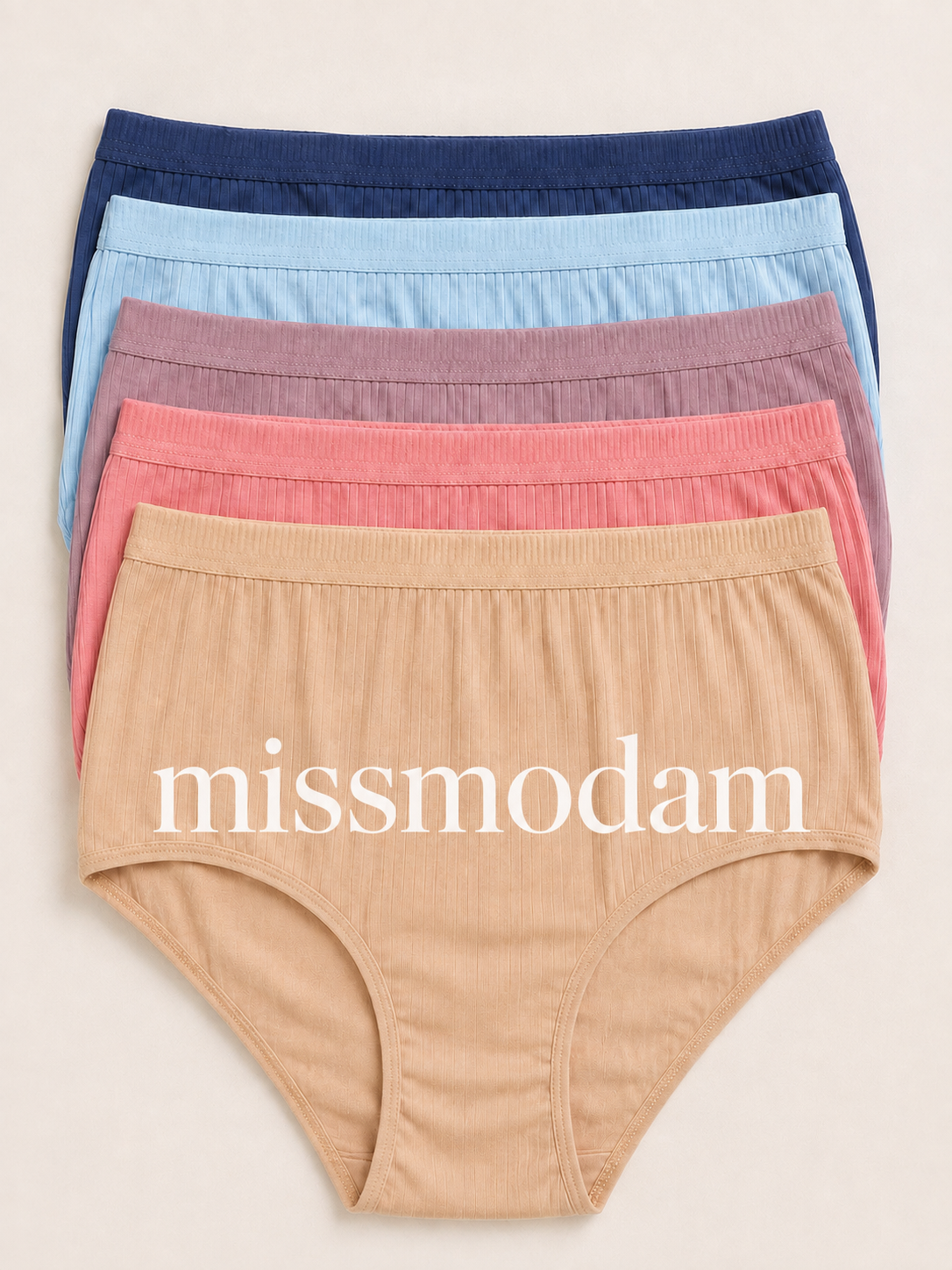 Missmodam %100 Doğal Bambu Antibakteriyel Kumaş Külot