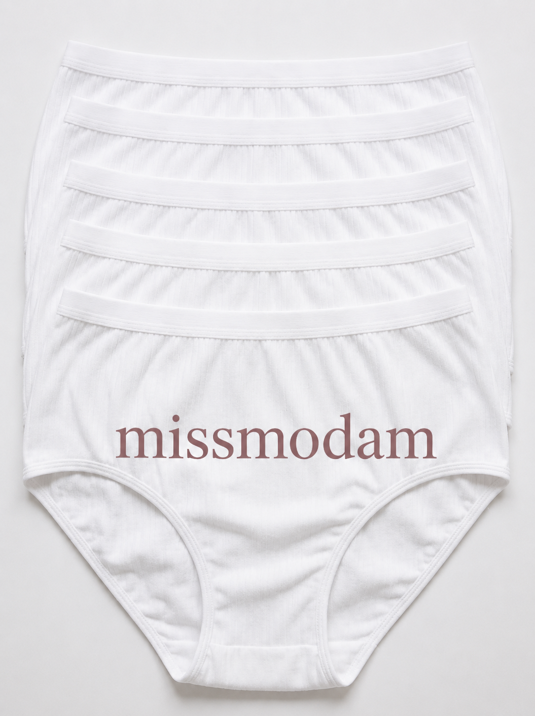 Missmodam %100 Doğal Bambu Antibakteriyel Kumaş Külot