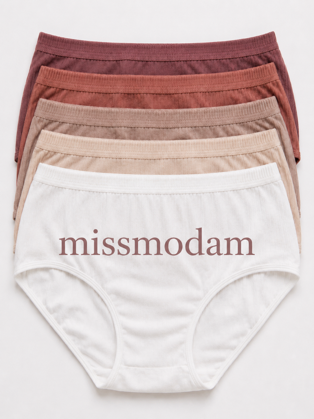 Missmodam %100 Doğal Bambu Antibakteriyel Kumaş Külot
